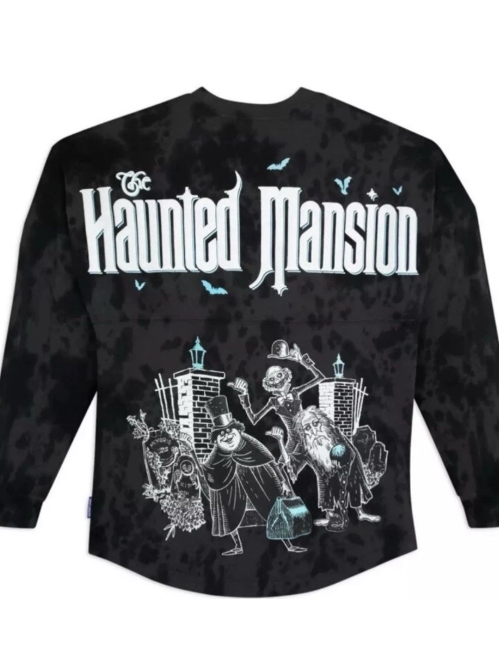The Haunted Mansion Black Graphic Jersey Shirt